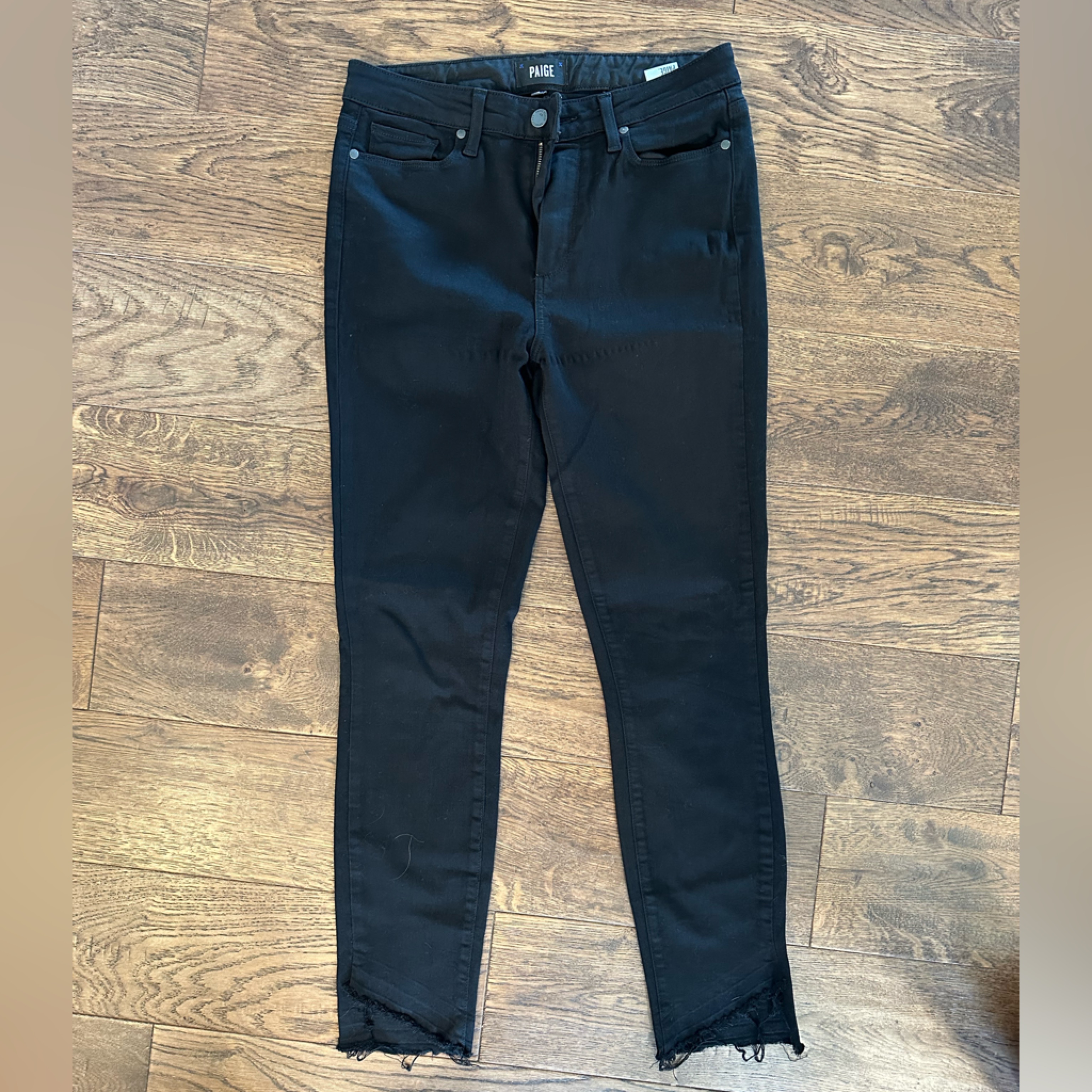 Paige Hoxton Ankle Black Denim